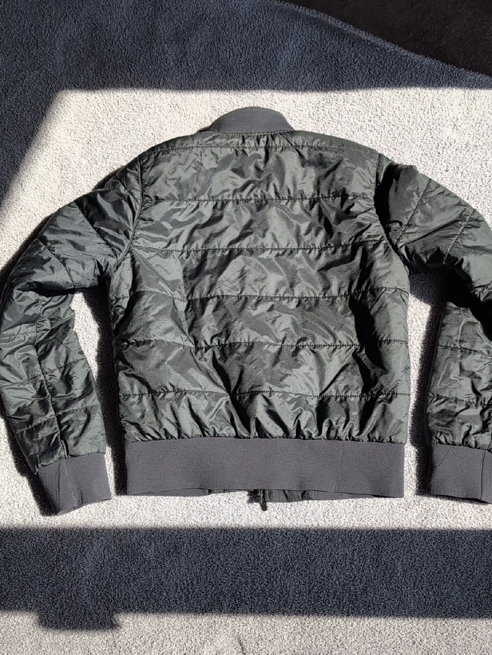 Lululemon Black Reversible Bomber Jacket Size 4